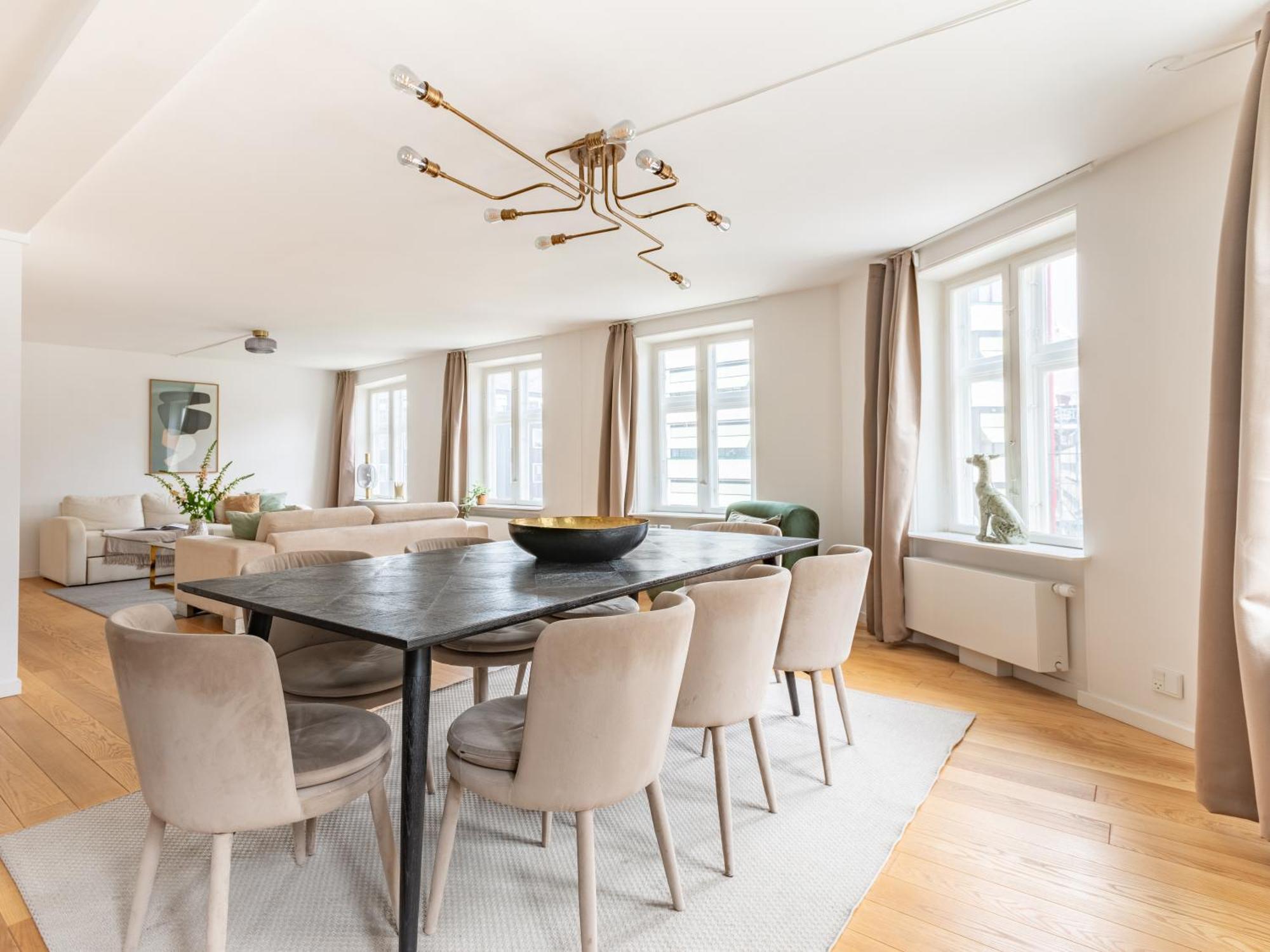 Sanders Regent - Chic Three-Bedroom Apartment Near Central Square Копенгаген Екстер'єр фото